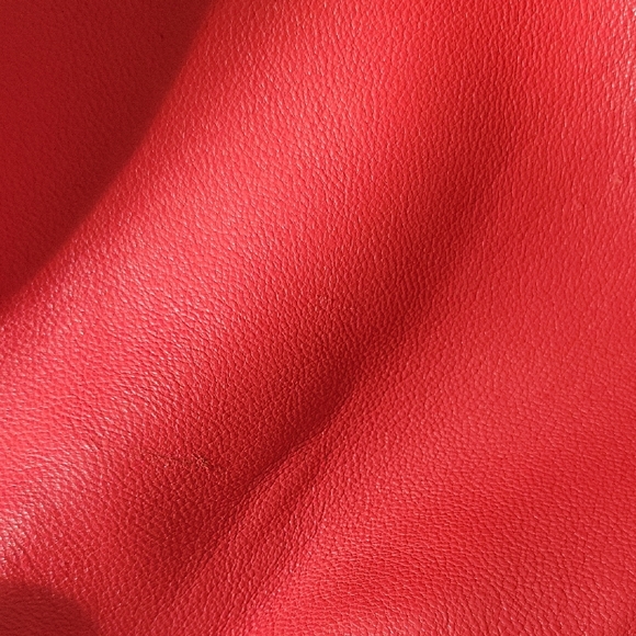 J. Crew Red Leather Crossbody Bag - Picture 6 of 6